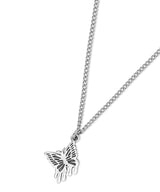 MELTING BUTTERFLY NECKLACE_SILVER