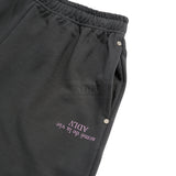 24FW アップサイドダウンベーシックロゴショートパンツ チャコール