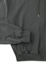 Essential logo hoodie_charcoal