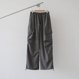  THIN WIDE CARGO PANTS 