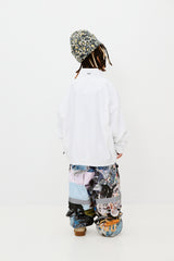 ORIGINAL POT-X REFLECTIVE WIDE JOGGER PANTS ART PAINTING