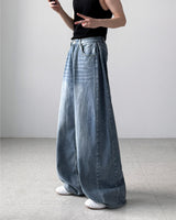 Bellingham Pintuck Wide Denim