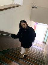 Sitella Half Zip-Up Coat Jacket