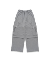 Cargo Button Pants (Grey)