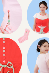 ダブルスクープデイリーT (ピンク)