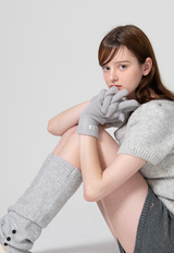 クラシックソフトリブドフィンガーホールタッチショートグローブ – 9 Colors