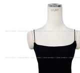 [U-BASIC] Ainey Back Crop Ribbed Sleeveless