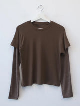 stripe layered T