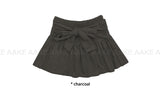 WRAP TIE MINI SKIRT