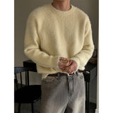[F/W] Basic angora round neck knit(6color)
