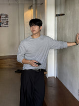 Dart pin stripe slacks