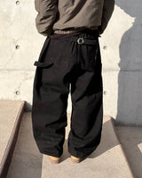 Stellon Cross Embroidery Balloon Pants