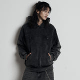 EYELET HOODIE