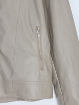 Bella Biker Leather Jacket (2color)