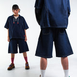 Vineca Twisted Seam Jorts