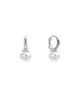 [925 silver] Deux.silver.197 / pendu pearl earring (silver)
