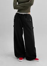 [MADE] Evekan Nylon Adjuster buckle Pants