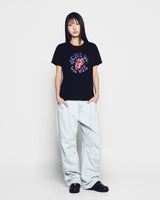 26FW ウーマンローリング ストーンズスパングレスショートスリーブ Tシャツ