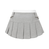 13DE MARZO Chains Multi-Pocket Skort