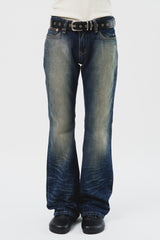 (W) Wave Bootscut Denim