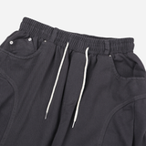 Volume Rivet Cotton Pants