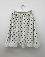 Vert polka dot skirt (2color)