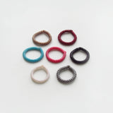 [CCNMADE] PARAFFIN 5 Silver Ring (Beige)