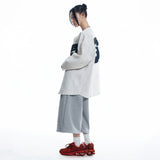ENOE Patch Sweat Bermuda Pants - GREY