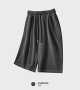Look Wibird Supima Pigment Bermuda Pin Tuck Shorts