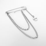 a men's pin brooch_CLEF W Brooch