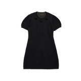 リボンパフニットドレス (2COLORS)