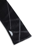 スキャッターストリングニットプリントトップ BLACK