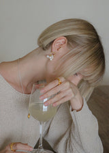 silver925 bubble earring SV