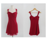 LAZY DOT MINI DRESS