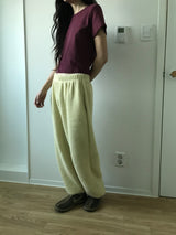 Jacquard Winter Jogger Pants (2color)