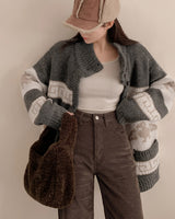 Nordic wool cardigan