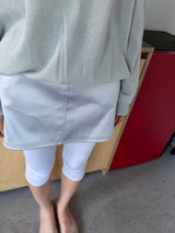 satin mini skirt