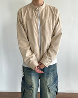 Nova Suede Snap Jacket