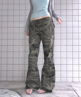 camo cargo bootscut pt (2colors)