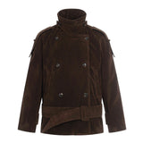 Ruen Double Belted Short Coat