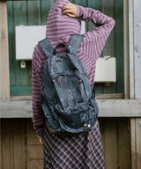 PATCHWORK BACKPACK BLACK(CV2GFUAB42A)