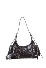 Avra Glossy Moto Bag