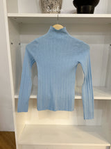 Baby pastel turtleneck long-sleeved knitwear
