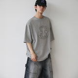 CROSS DYING HALF TEE