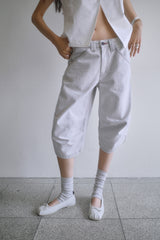 26SS★ シンチ バック ステッチ バミューダ パンツ