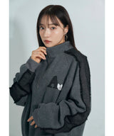 UNISEX デニムライン裏起毛スウェット