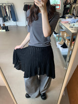 グランジニットカットアウトスカート(3color)