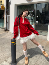 カンカンレーススカートパンツ(2C)