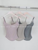 Rocky Deep Round Ribbed Sleeveless