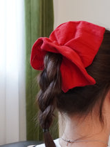 Cosymosy Rosy Square Scrunchie
